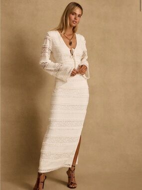 long evening dress pink evening dress Dusty Rose Pink Long Formal Dress with Sheer Sleeves  Dusty Rose / 16